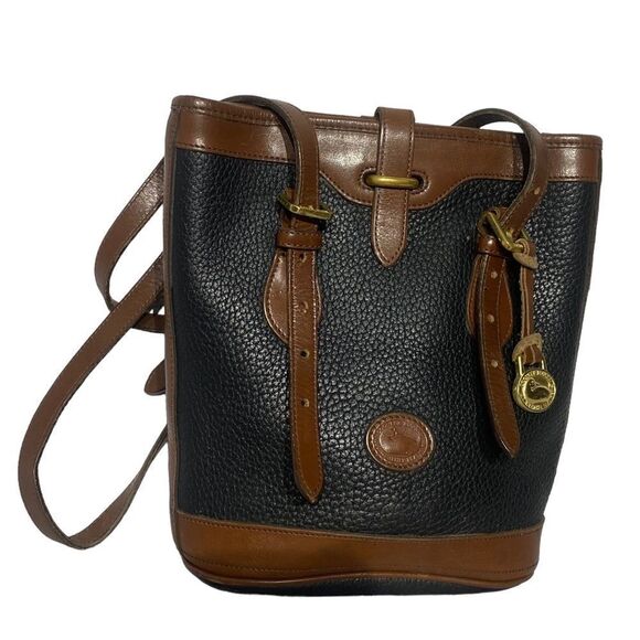 Dooney & Bourke All Weather Pebbled Leather Small Bucket Bag - Picture 1 of 8